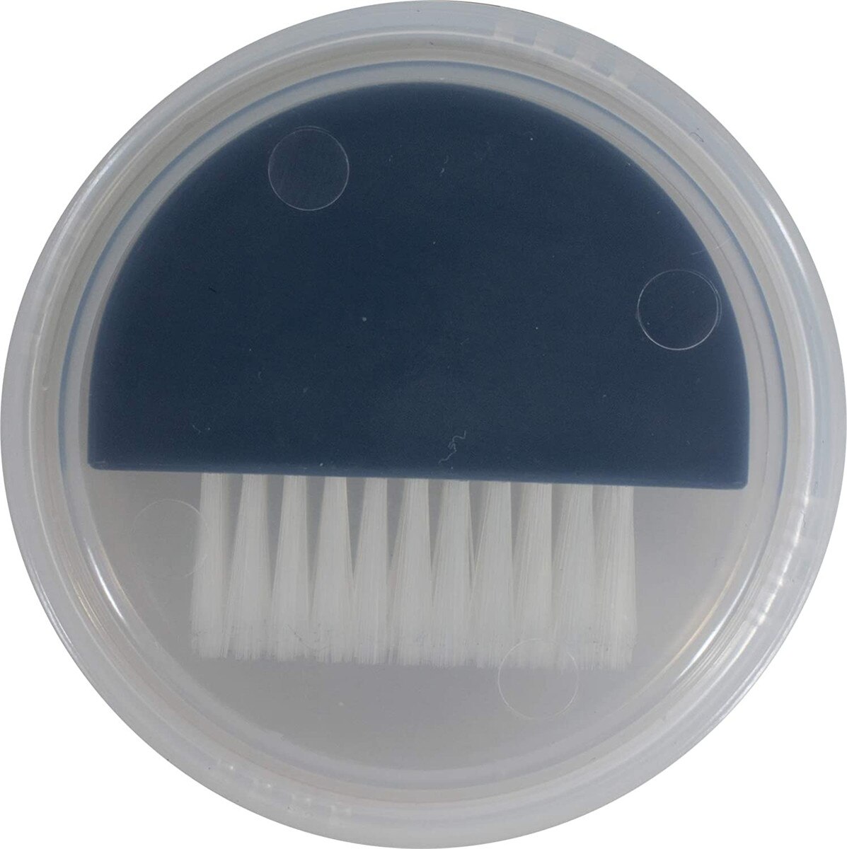 Butterfly Clean Brush: Backside of the Container